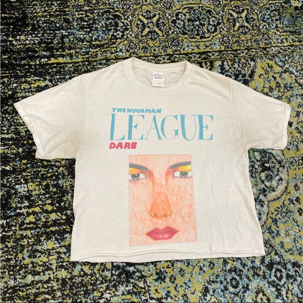 Human league Dare album bootleg t shirt